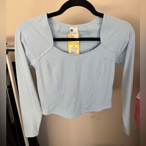 all in motion Women's Light Blue Long Sleeve Top